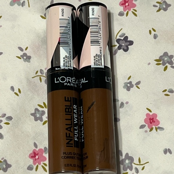 L'Oreal Paris Makeup Infallible Full Wear Waterproof Matte Concealer 2 Pack*NEW* - Picture 5 of 6